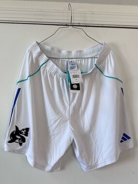 Adidas Seattle Sounders retro orca shorts XL